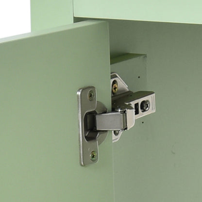 30 inch Floor Mount Single Sink Green Bathroom Vanity Hinge