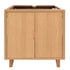 30 inch Minimalist Burlywood Bathroom Vanity _Cabinet Only