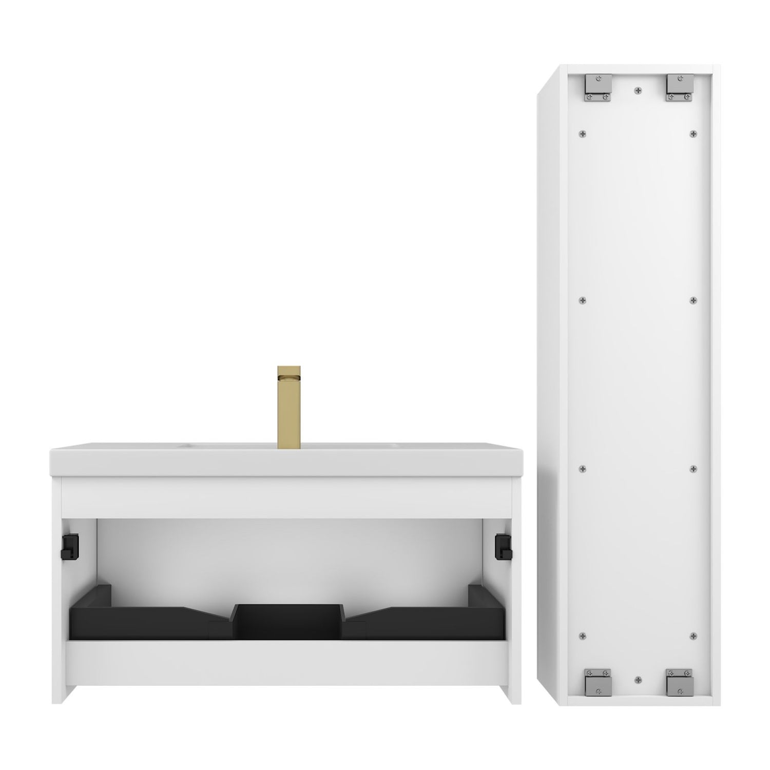 36&quot; Positano Wall-Hung Vanity