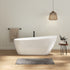 67 inch Ergonomic Single Slipper Acrylic Bathtub