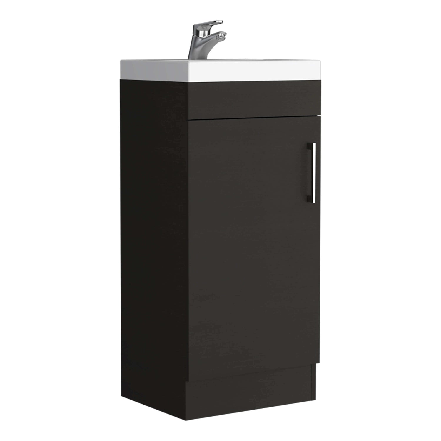 Affordable 15-inch particleboard vanity with ample storage