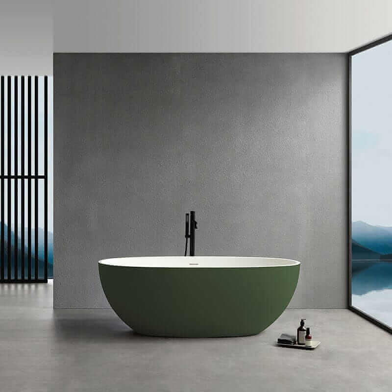 Best Selling Green Oval Bathtub