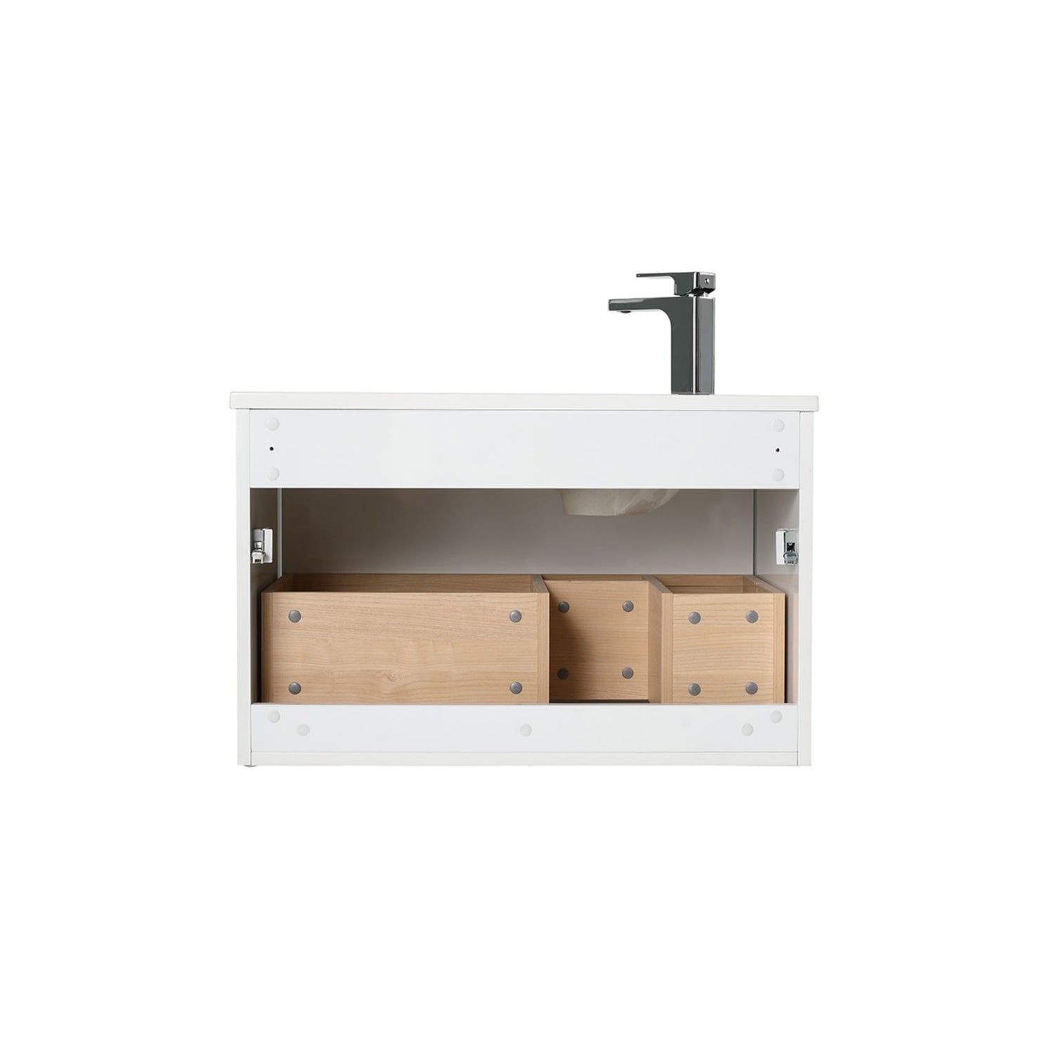 Blossom 30&quot; Modern Minimalist Vanity Back