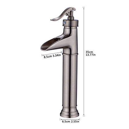 Ceramic Waterfall Faucet Size