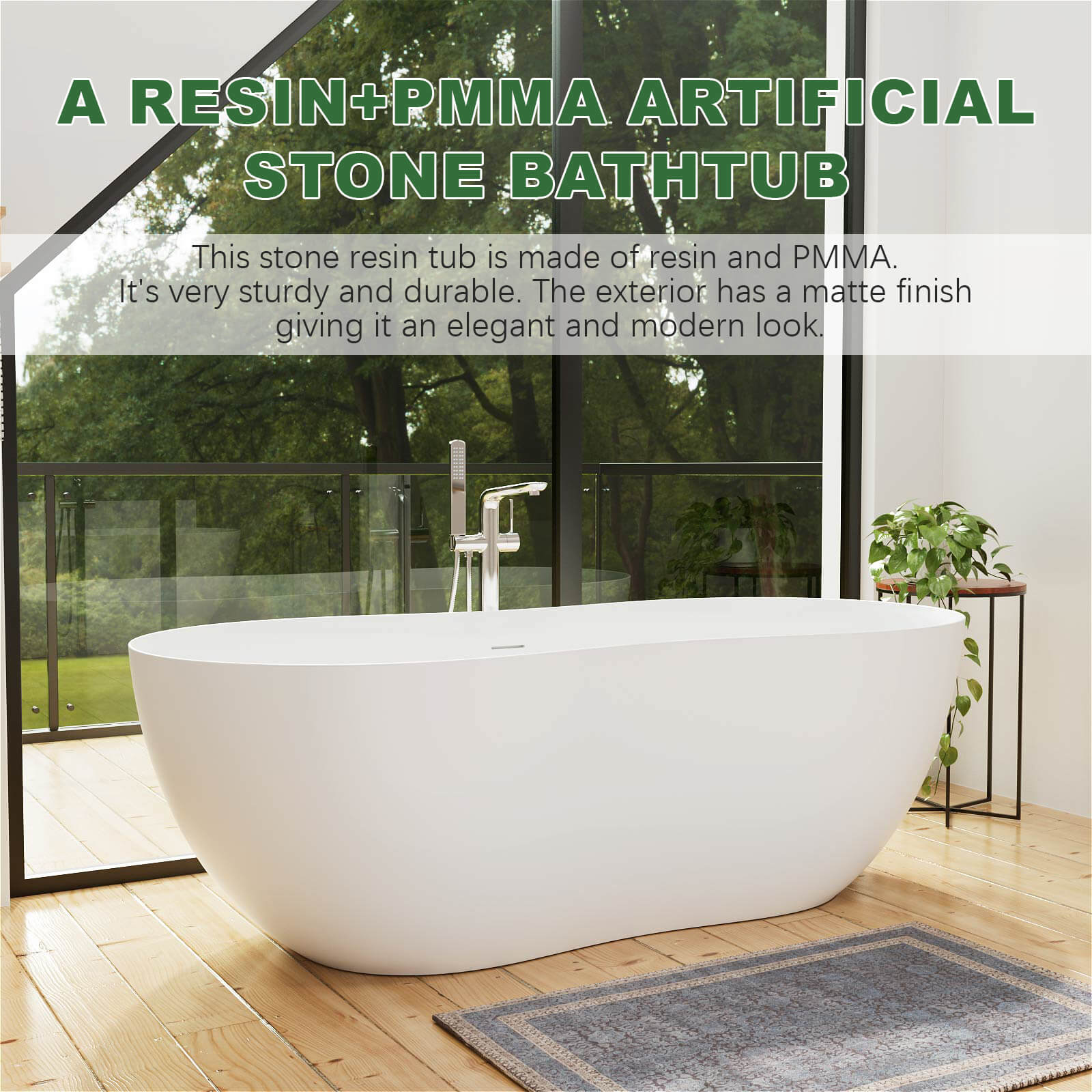 G8 1079W67 Bathtub Material Description