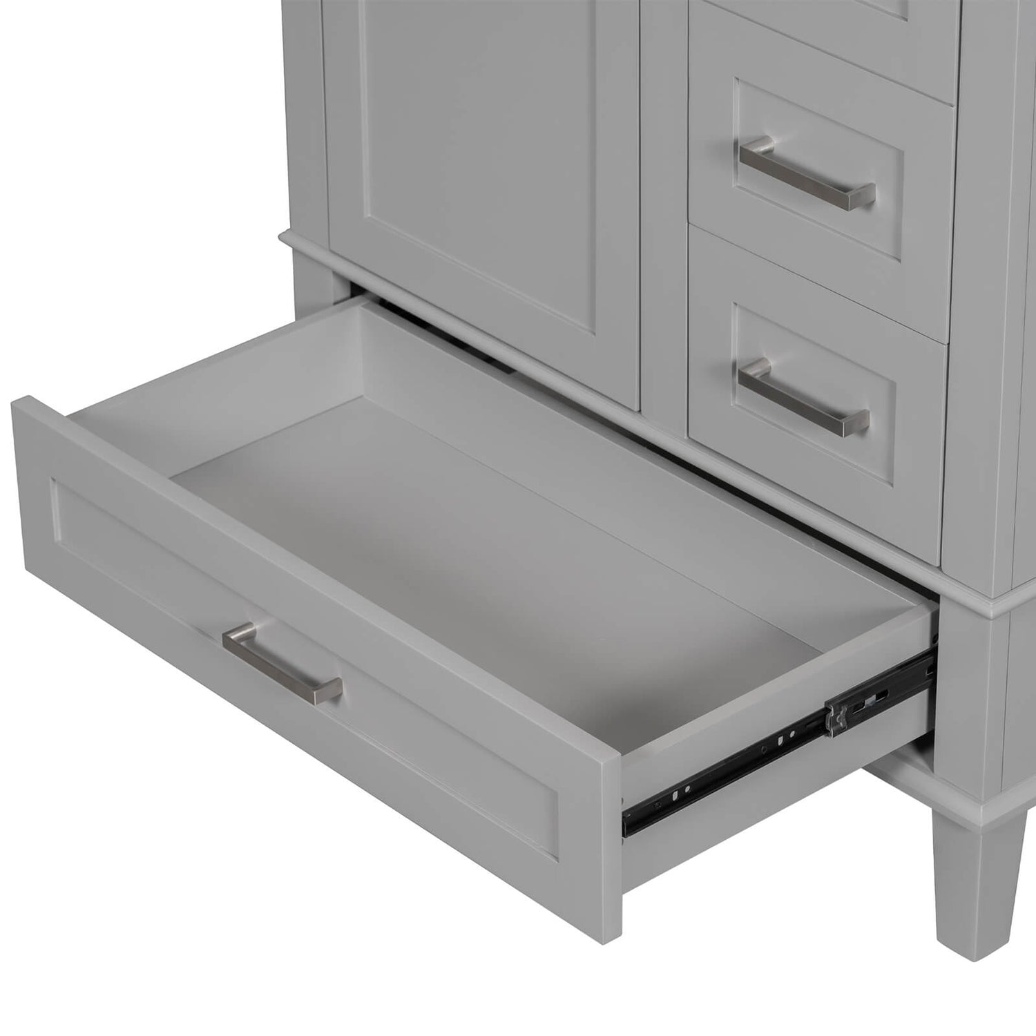 Giving Tree Home gray bathroom vanity with top