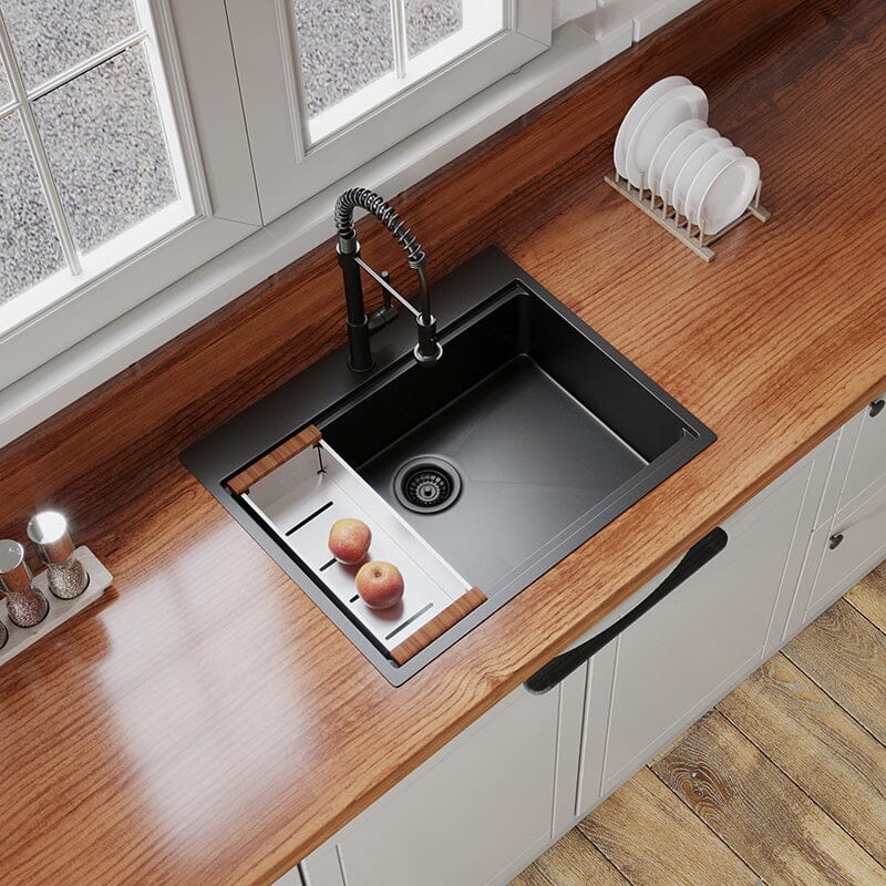 Wooden sink draining discount board