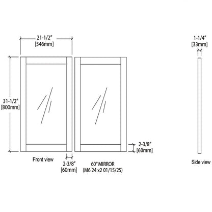 Mirror Size