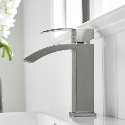 Modern Single Handle Bathroom Faucet