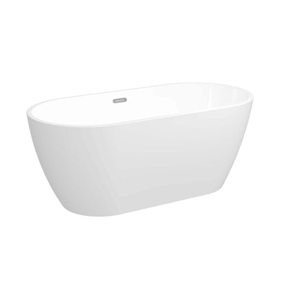 Small size acrylic soaking tub with comfortable soaking function