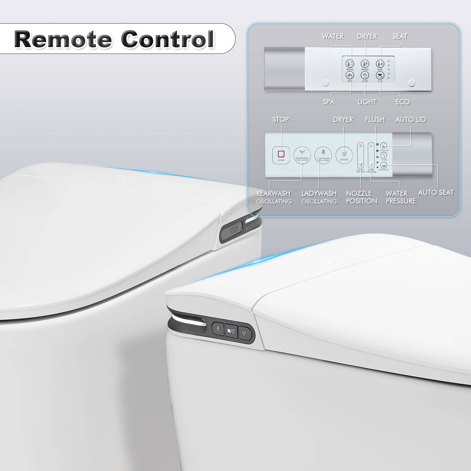 Intelligent Bidet Toilet with Aroma Diffusion Function