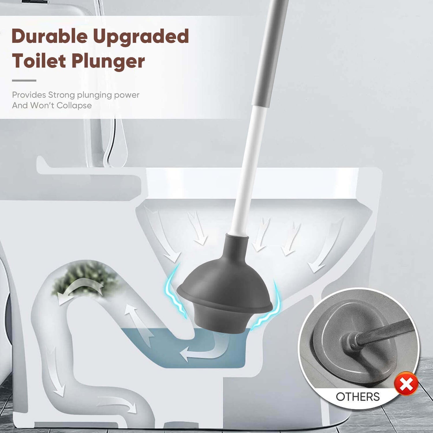 Upgraded durable plunger