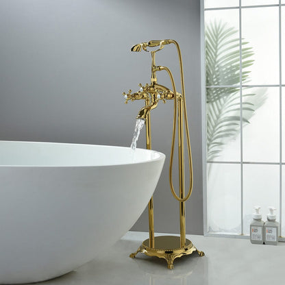 bathroom accessories floor mount bath tub